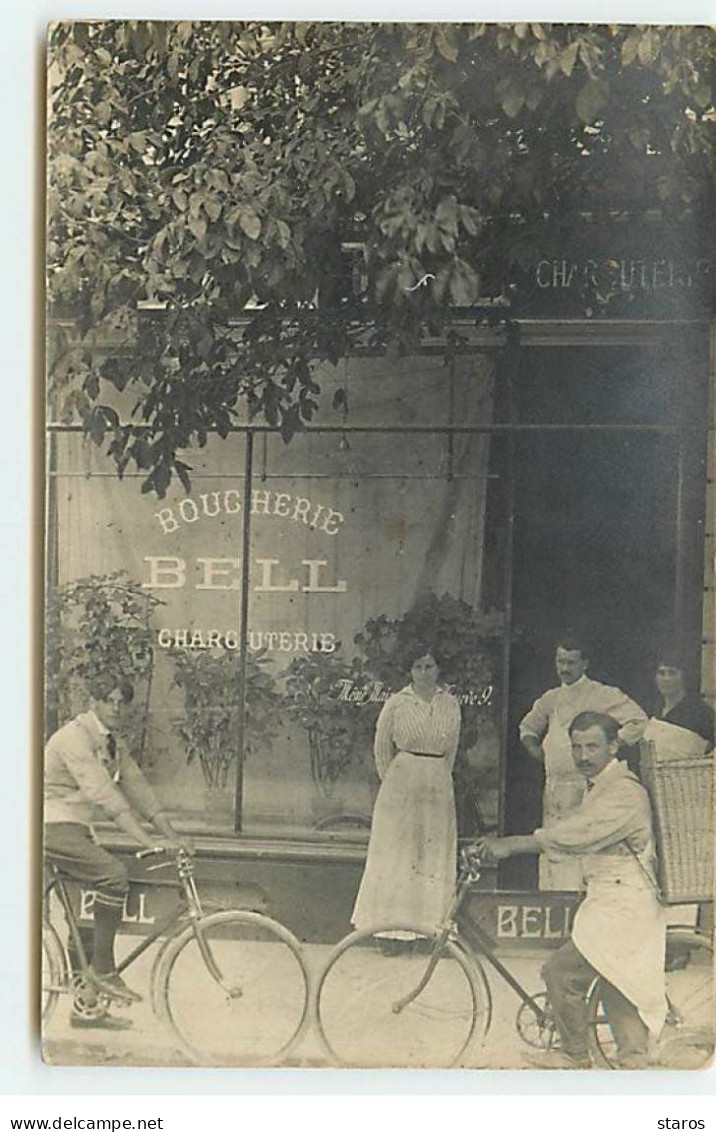 Bulgarie - SOFIA - RPPC - Devanture Boucherie-Charcuterie Bell - Bulgaria