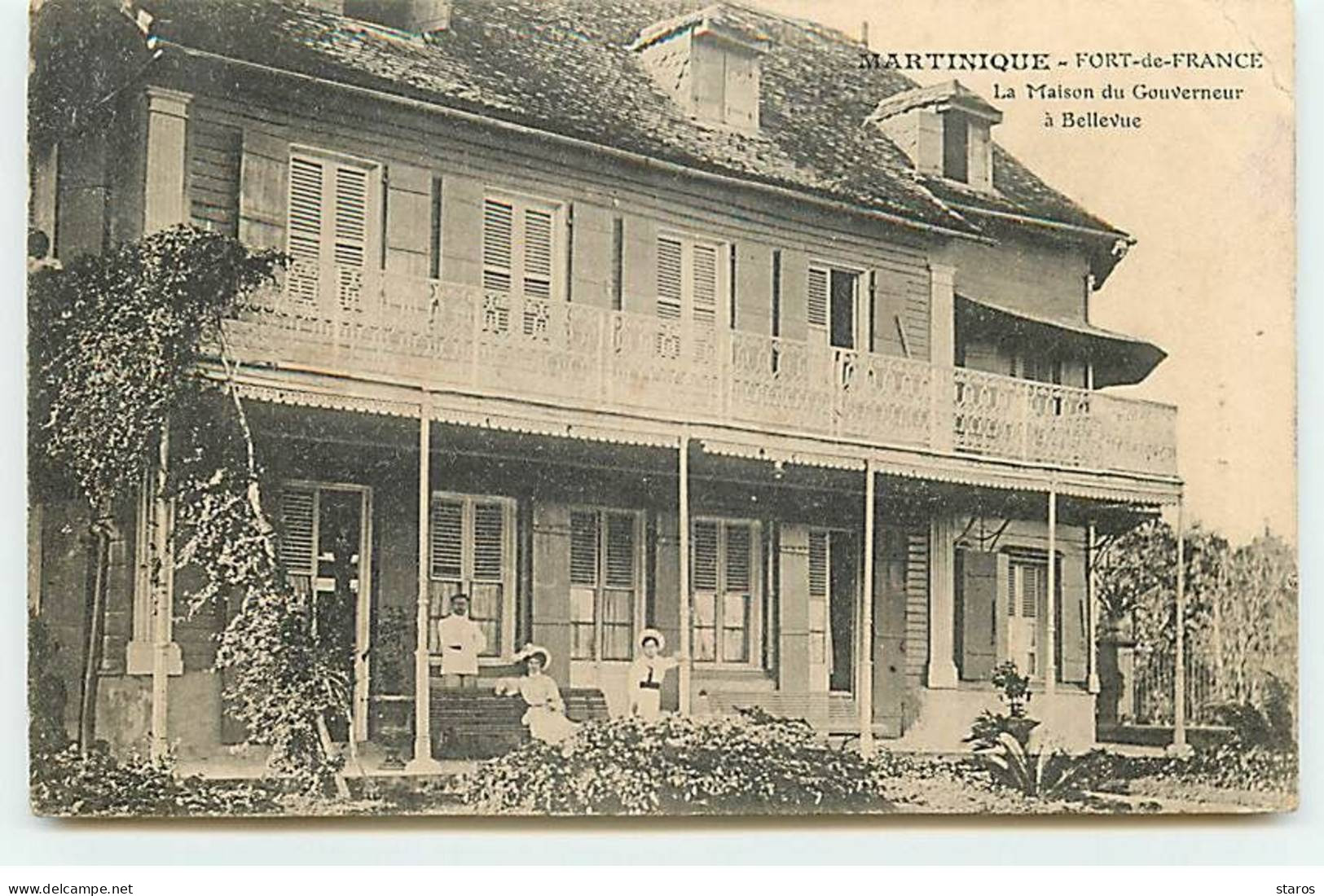 Martinique - FORT DE FRANCE - La Maison Du Gouverneur à Bellevue - Fort De France