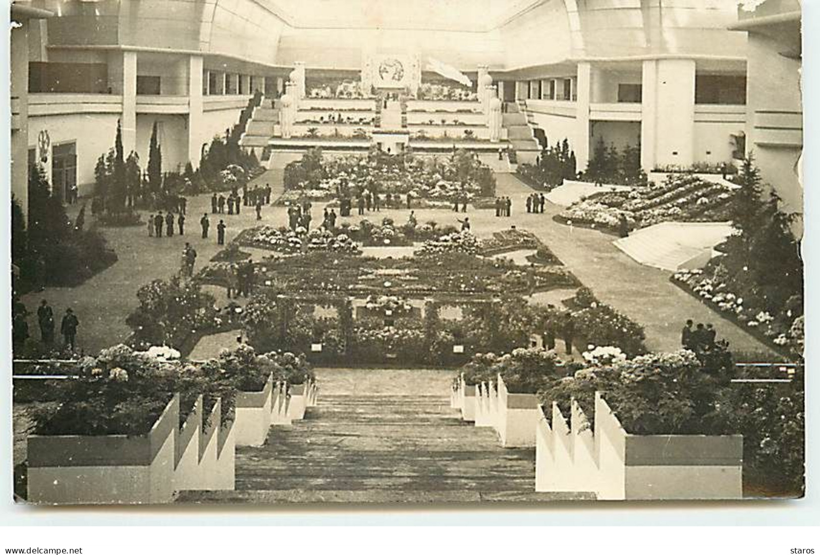 Carte Photo - PARIS - Floralies - Exposition Internationale 1937 - Vue D'ensemble - Expositions