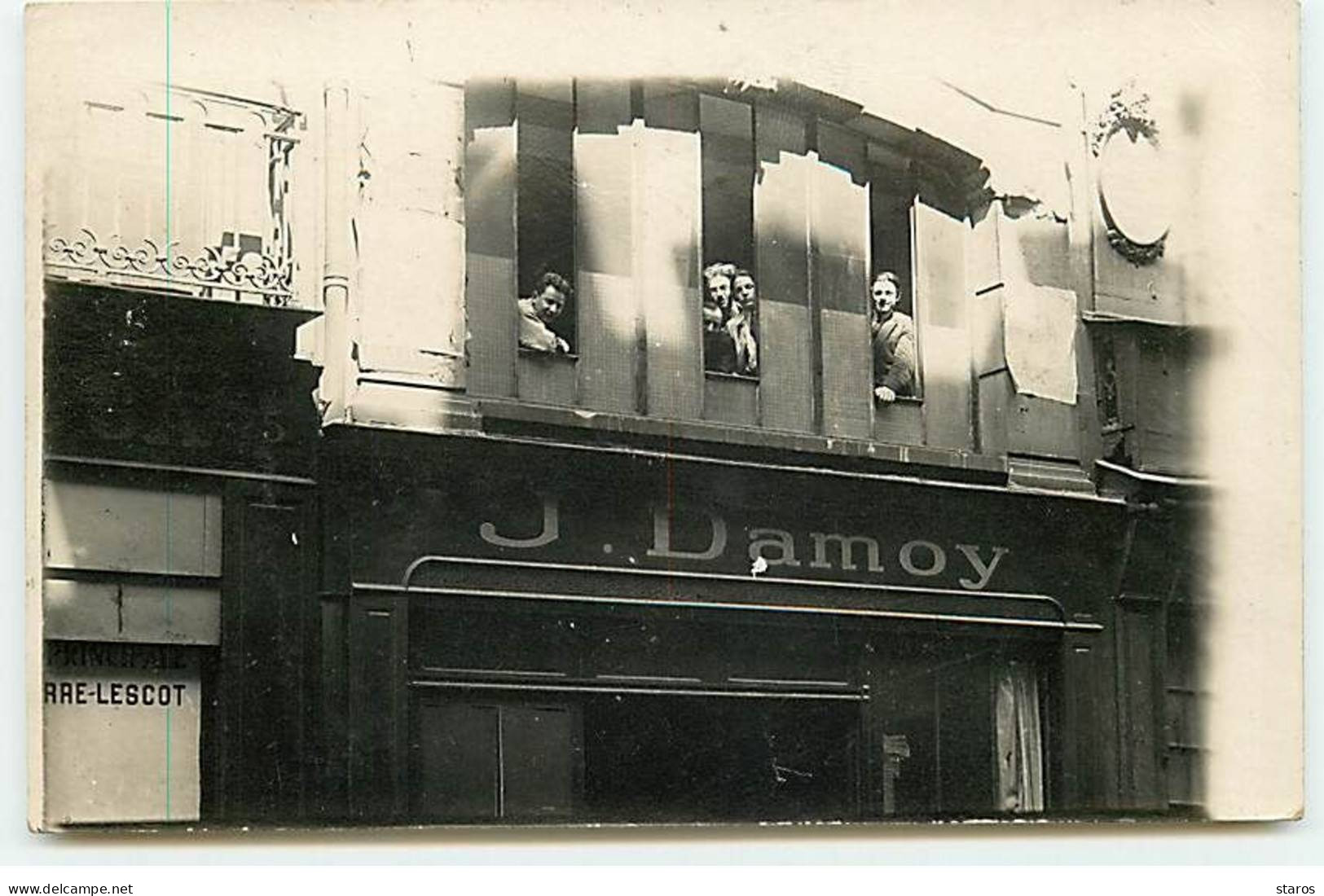 Carte Photo - PARIS I - 73 Rue Saint-Denis - J. Damoy - Arrondissement: 01