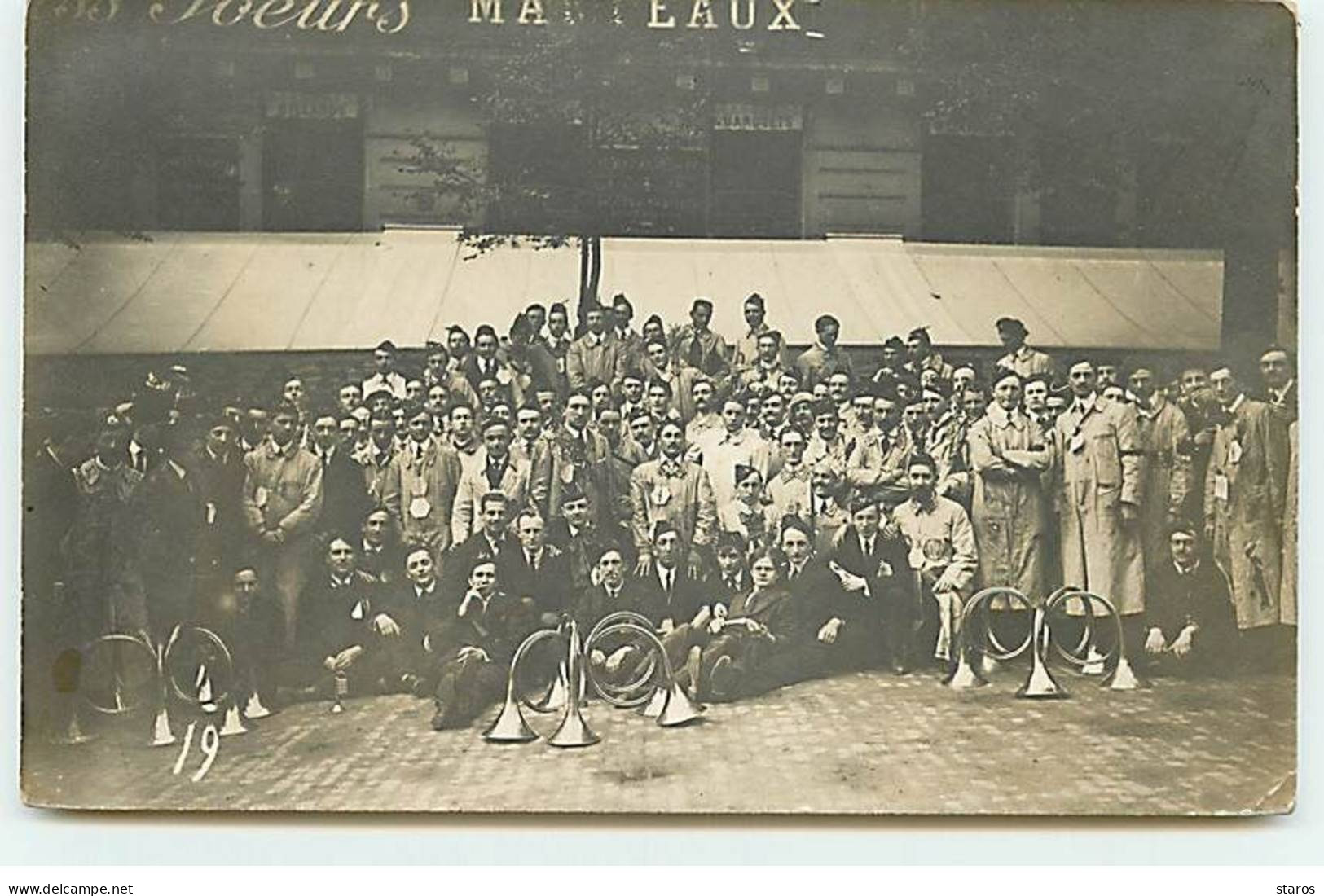 Carte Photo - PARIS V - Monôme De L'Ecole INA - Paris (05)