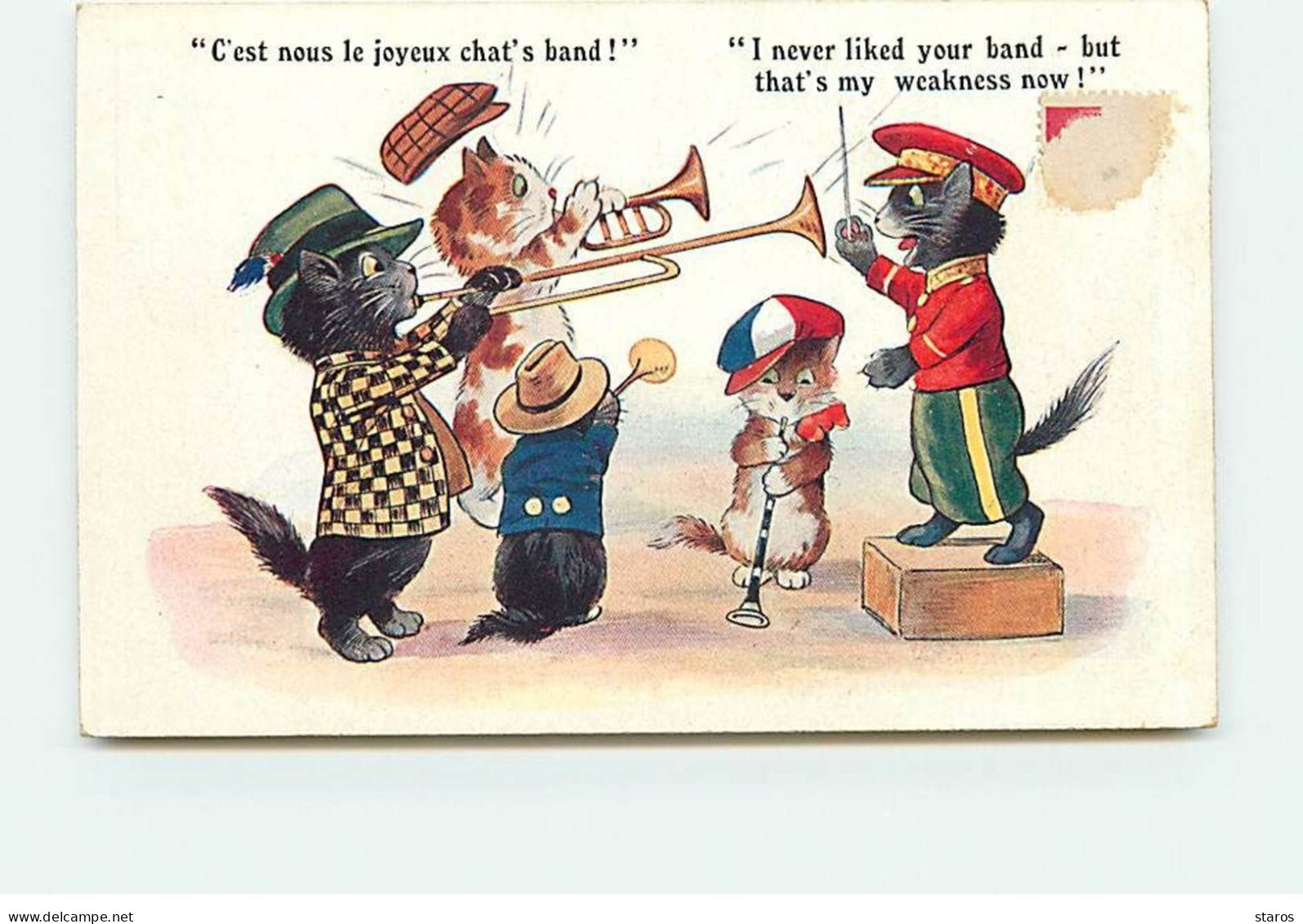 Animaux - Chat - C'est Nous Le Joyeux Chat's Band - Katzen