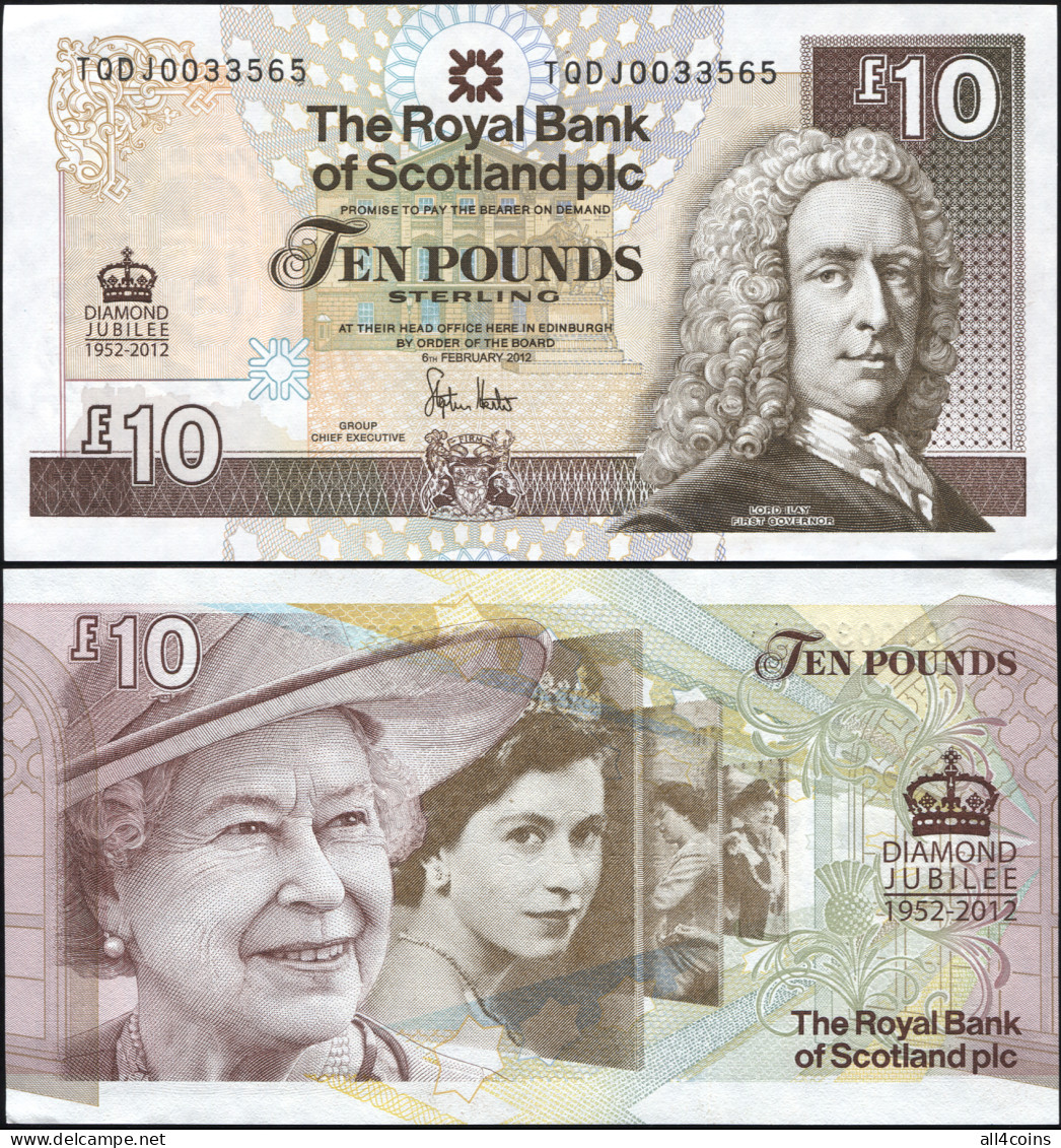 Scotland . 06.02.2012 (2012) Paper Unc. Banknote Cat# P.368a - Autres & Non Classés