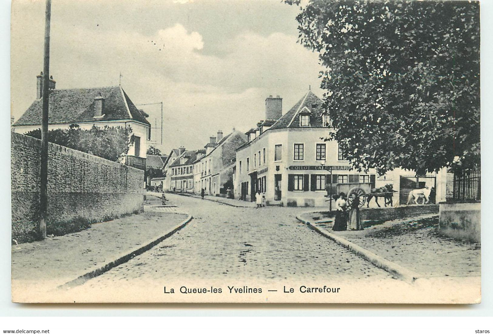 La QUEUE-LES-YVELINES - Le Carrefour - Other & Unclassified