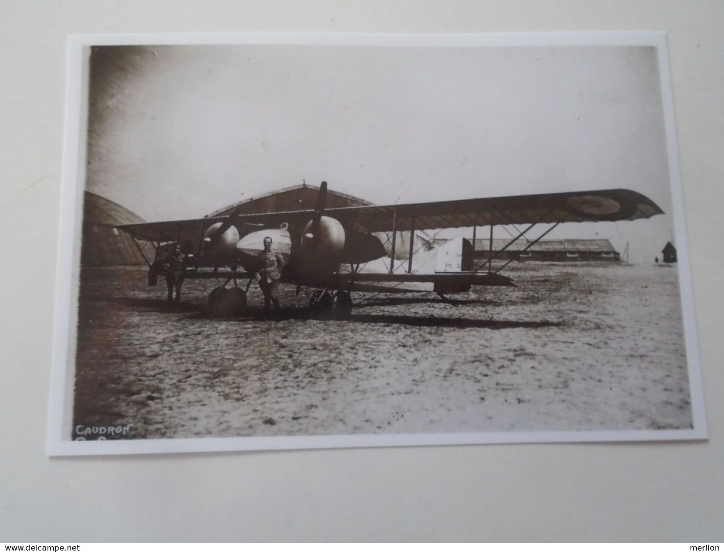 D203265   Aviation - Avions - Avion  CAUDRON    -Postcard Sized  Modern Printed Photo  15 X10 - 1914-1918: 1. Weltkrieg