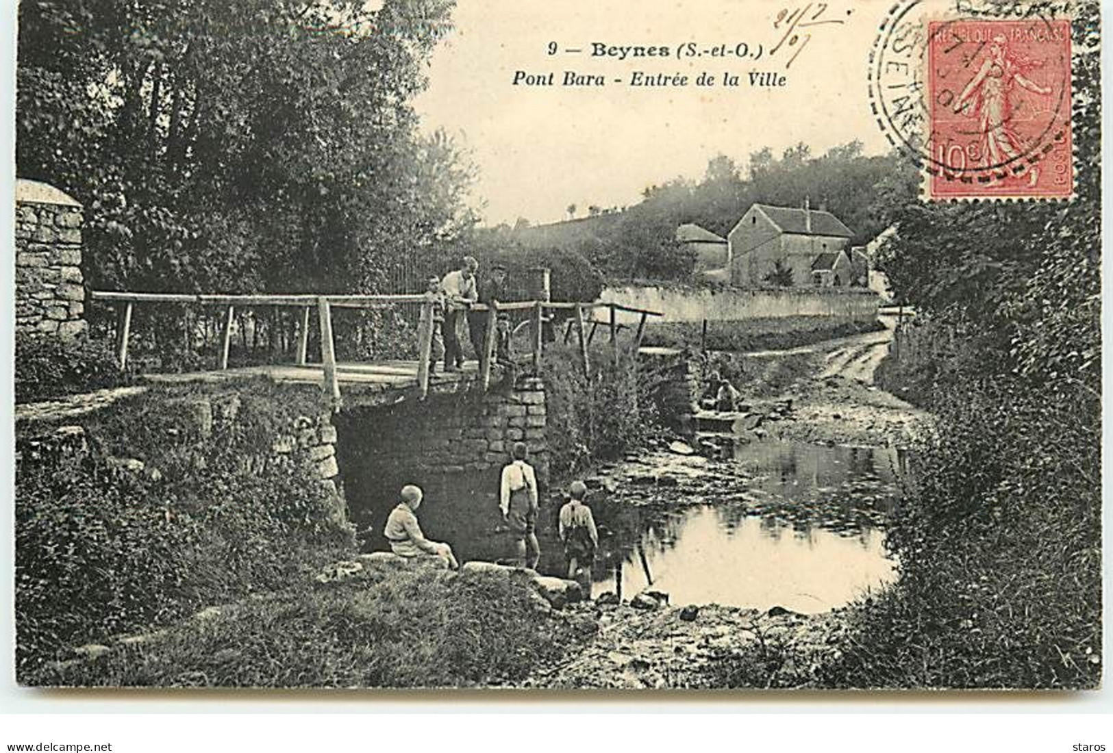 BEYNES - Pont Bara - Entrée De La Ville - Beynes