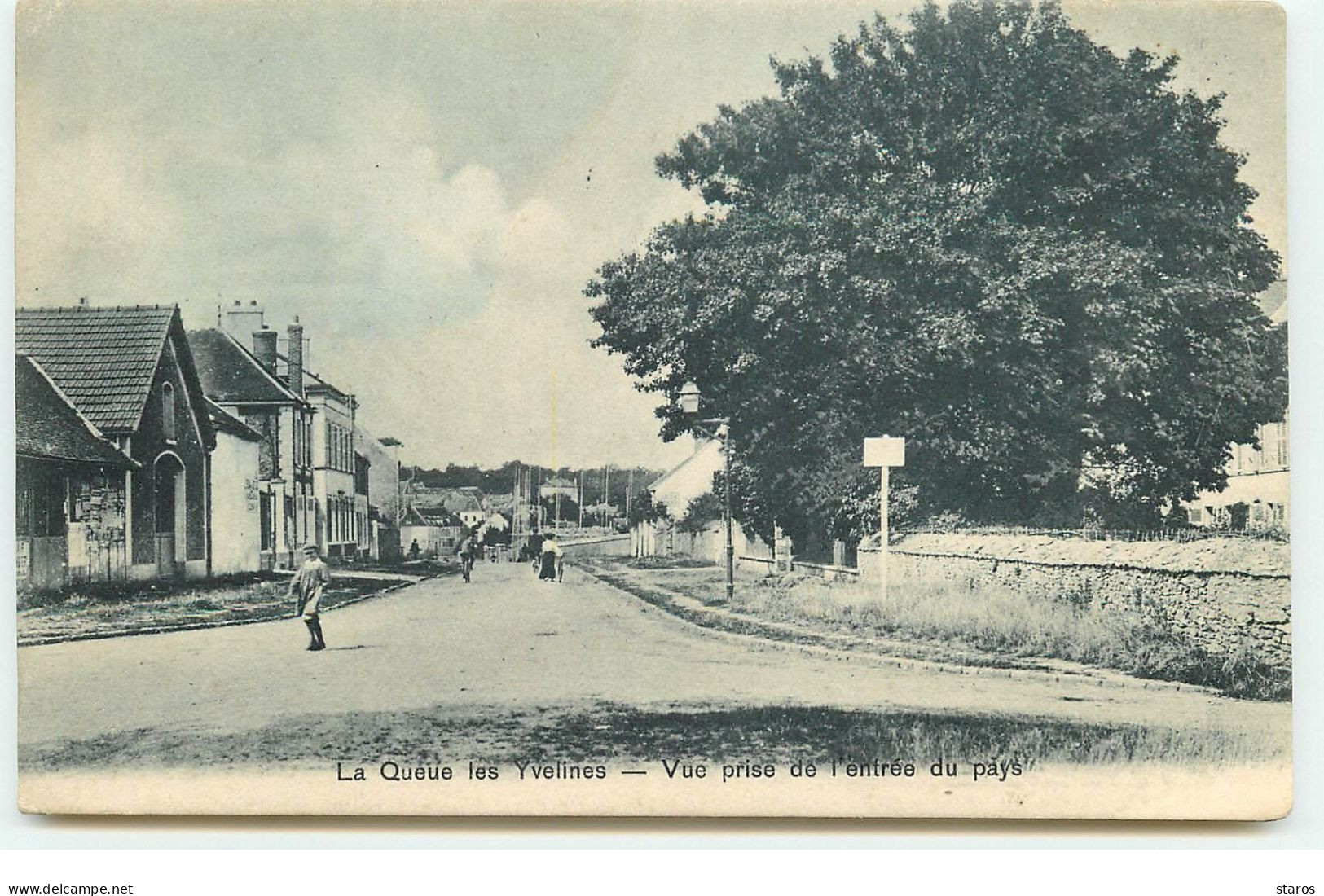 La QUEUE-LES-YVELINES - Vue Prise De L'entrée Du Pays - Other & Unclassified