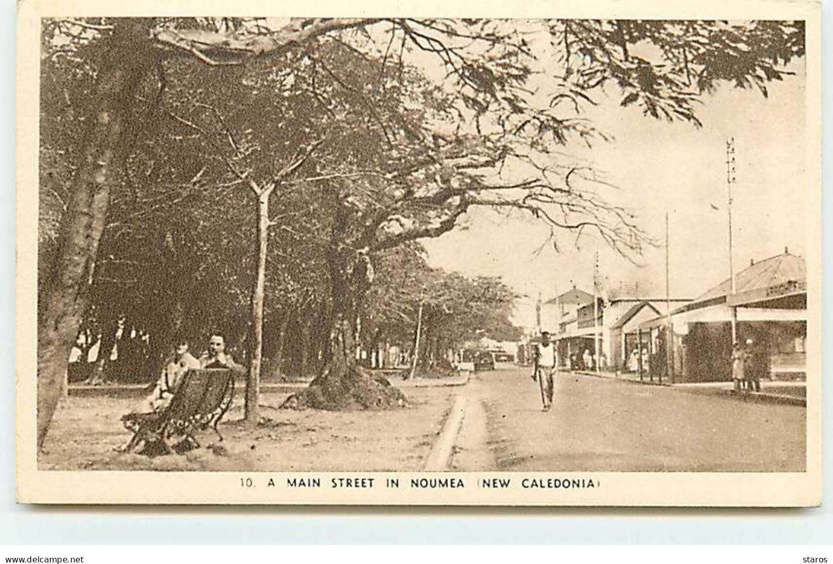 Nouvelle Calédonie - A Main Street In NOUMEA - Nouvelle Calédonie