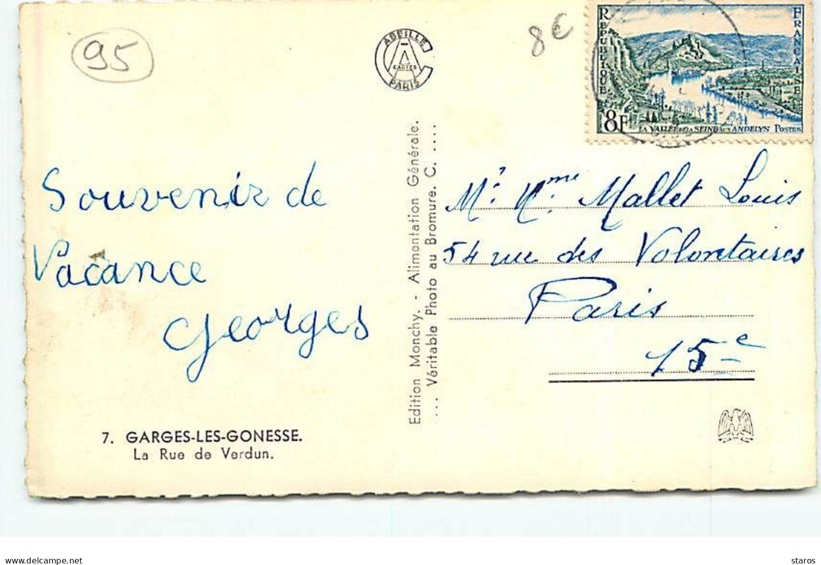 GARGES LES GONESSES - La Rue De Verdun - Pharmacie, Graineterie, Fruits Primeurs ... - Garges Les Gonesses