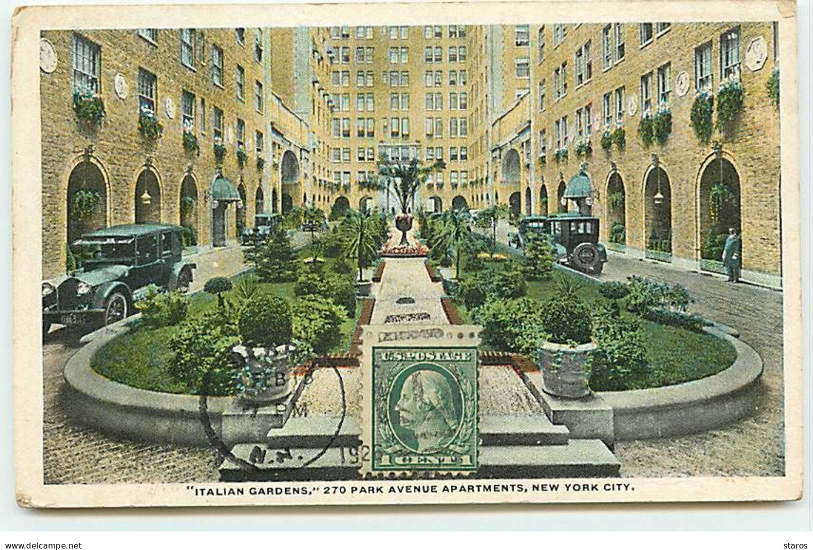 Etats-Unis - NEW YORK - Italian Gardens - 270 Park Avenue Apartments - Autres & Non Classés