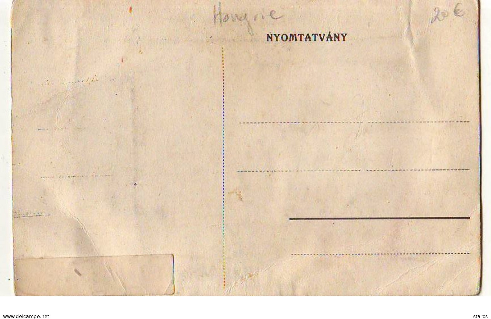 Carte à Système - LUGOS - Hid-fö és Bésan-palota - Pull Out - Hungary