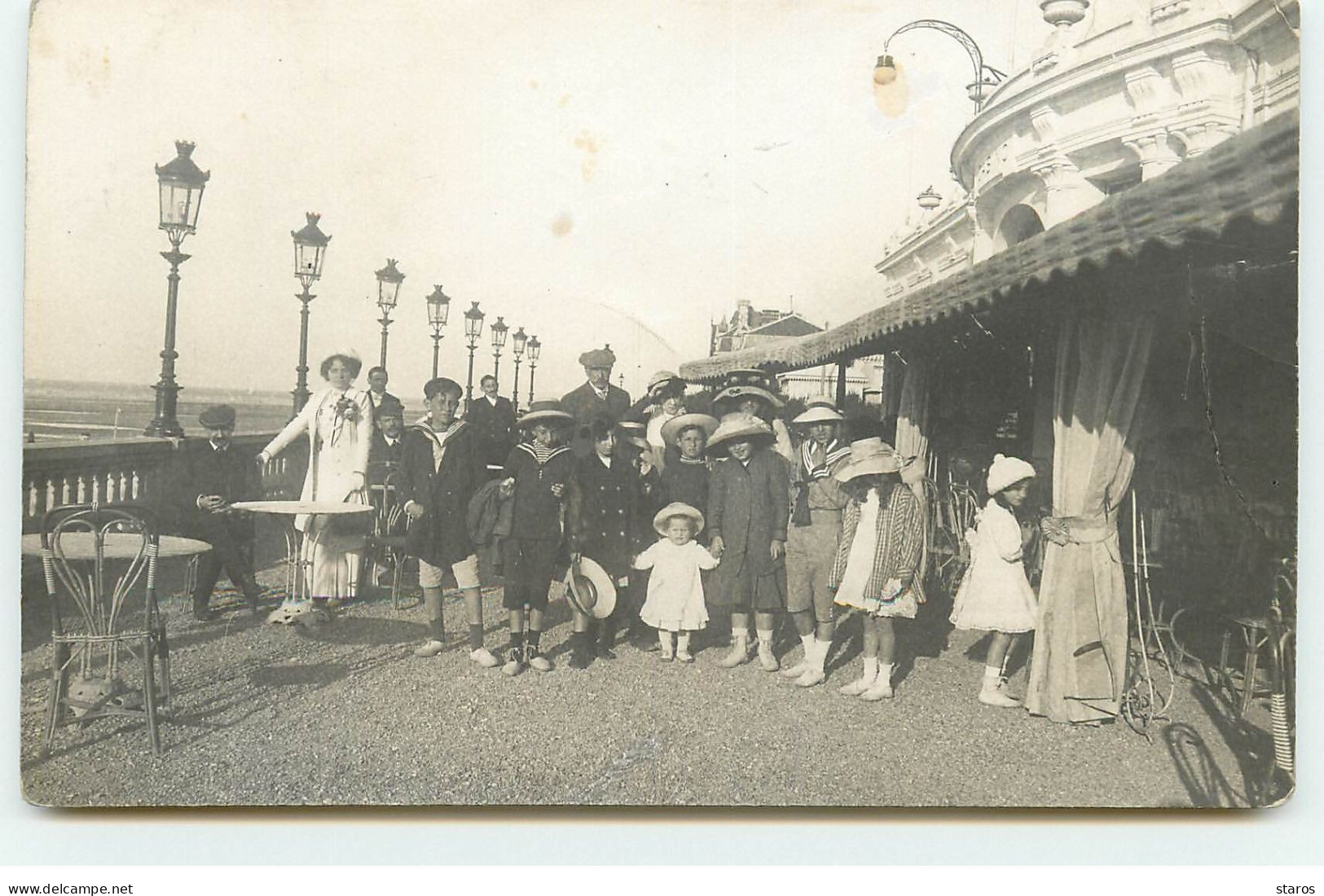 Carte Photo - HOULGATE -Terrasse Du Casino - Houlgate