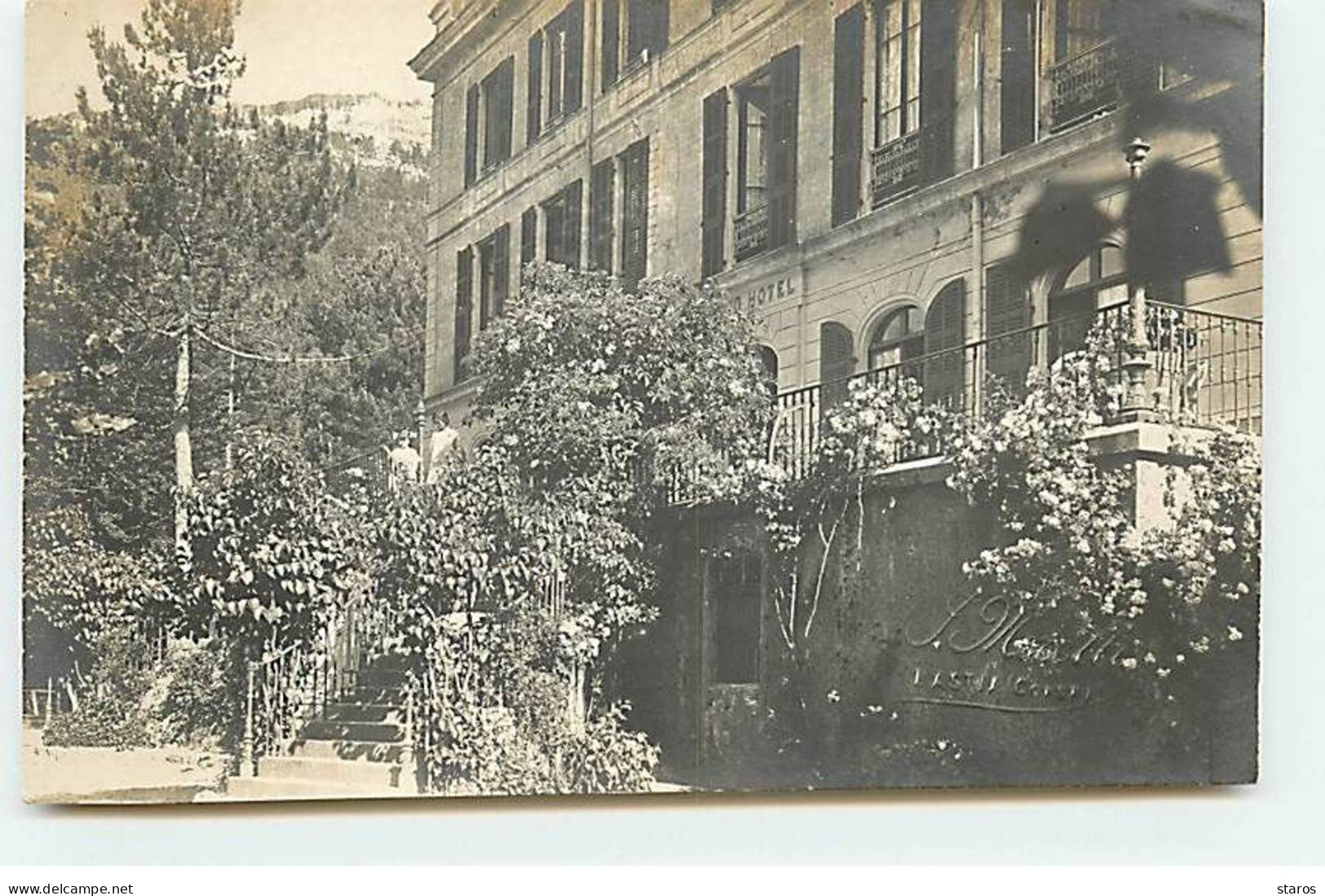 Carte Photo - Vivario - VIZZAVONA - Grand Hôtel - Photo Moretti - Other & Unclassified