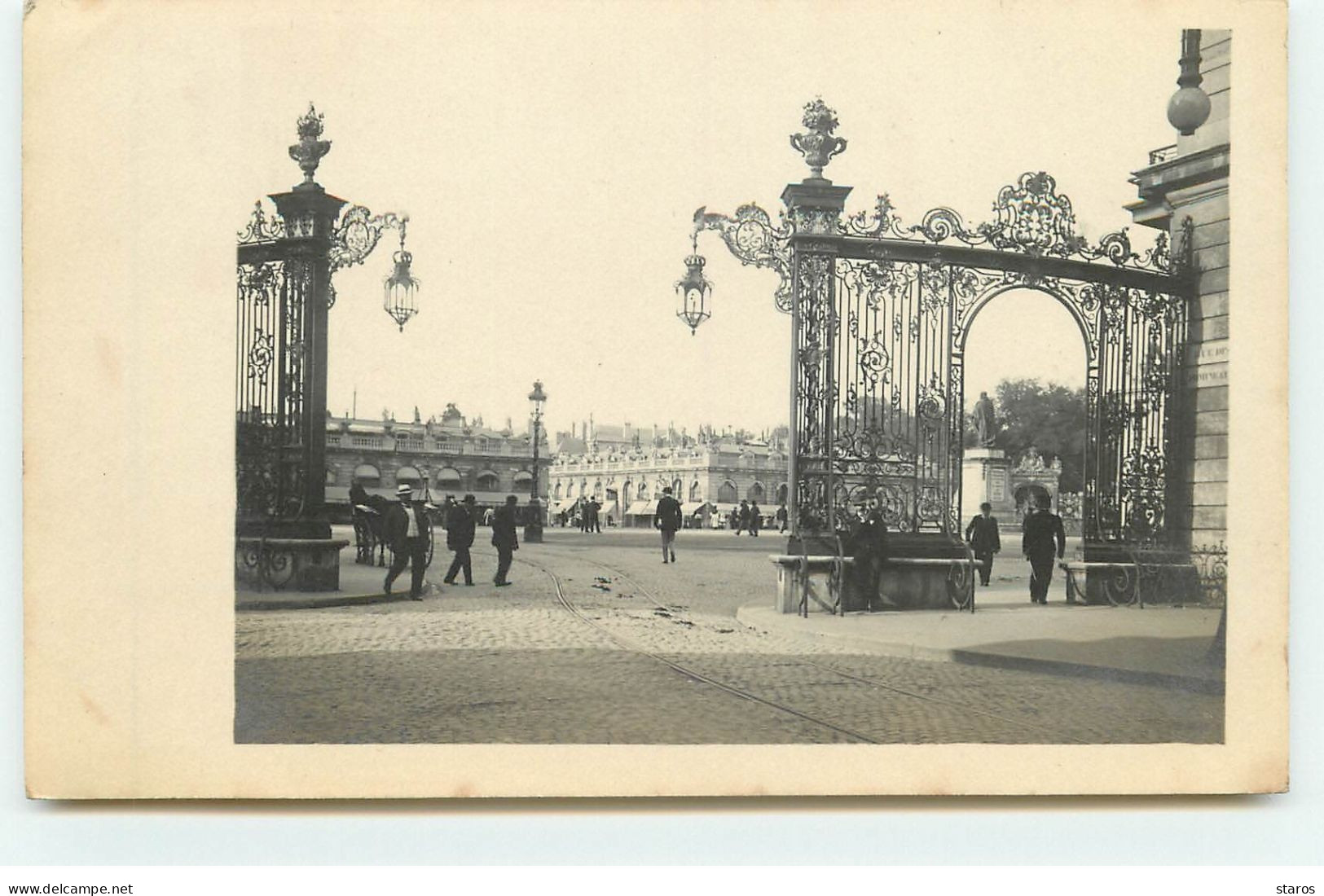 Carte Photo - NANCY - Portes De La Place Stanislas - Nancy