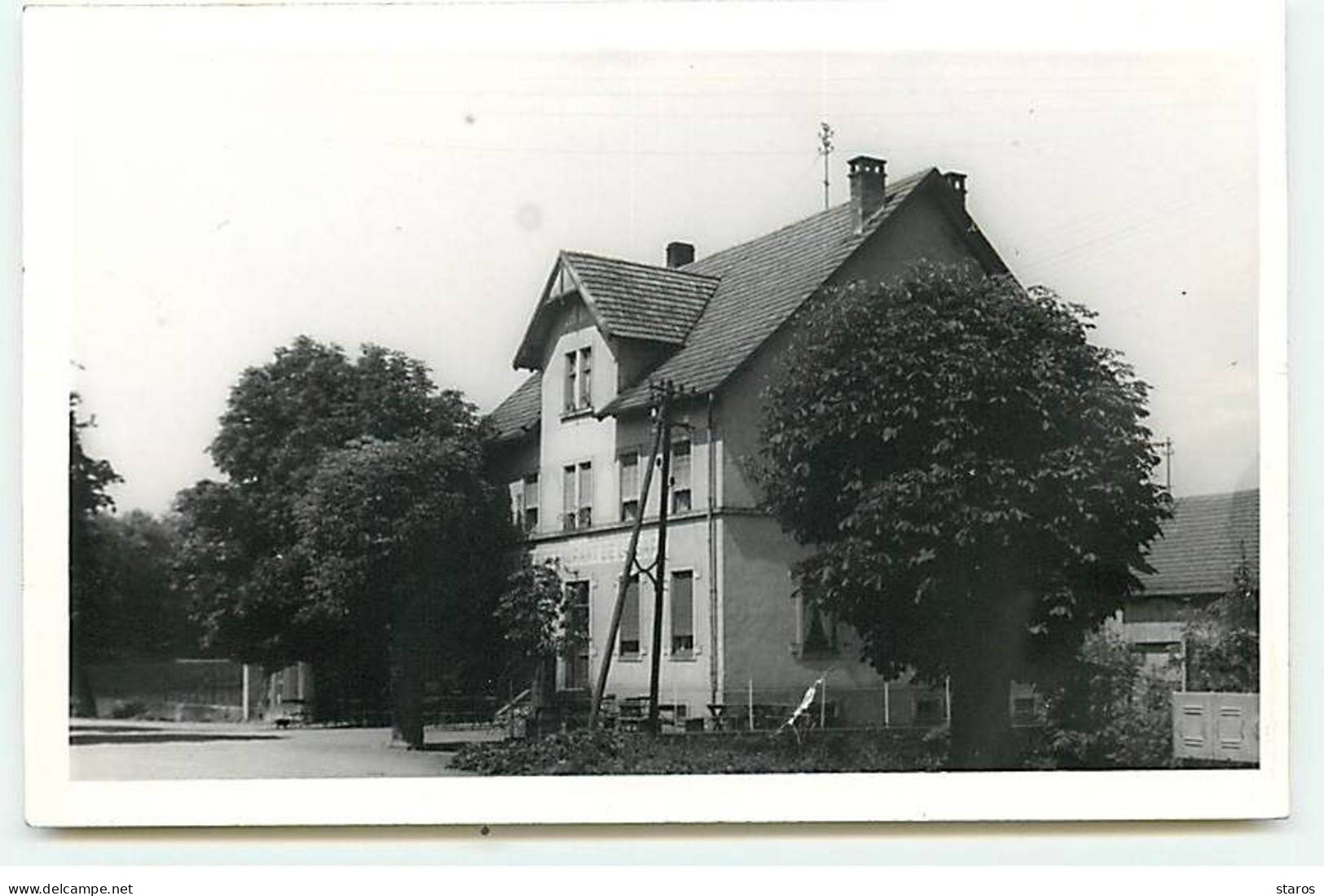 Carte Photo - LUTZELHOUSE - Hôtel De La Gare - Other & Unclassified