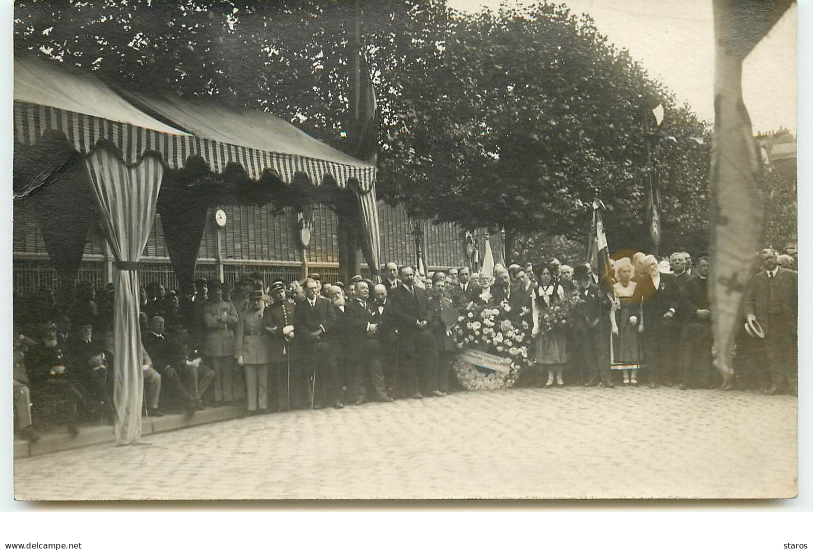 Carte Photo à Localiser - Hommage Respectueux Aux Tireurs Argentins - A Identifier