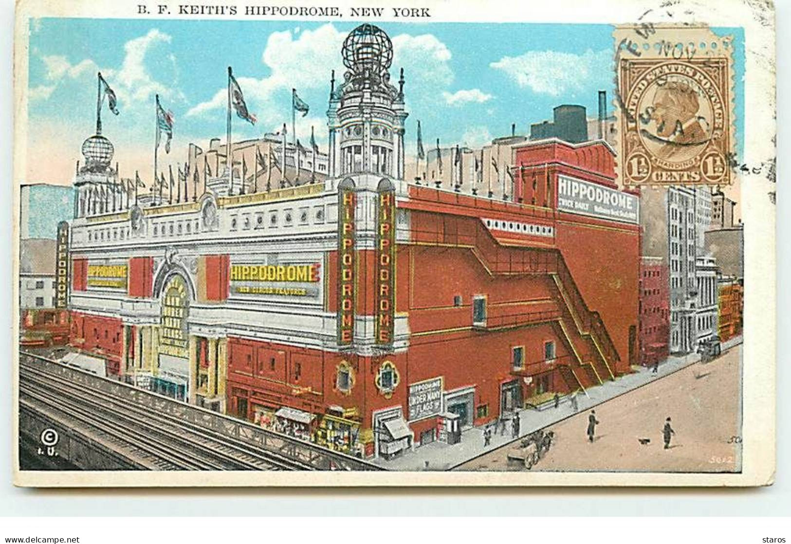 Etats-Unis - NEW YORK - B.F. Keith's Hippodrome - Other Monuments & Buildings
