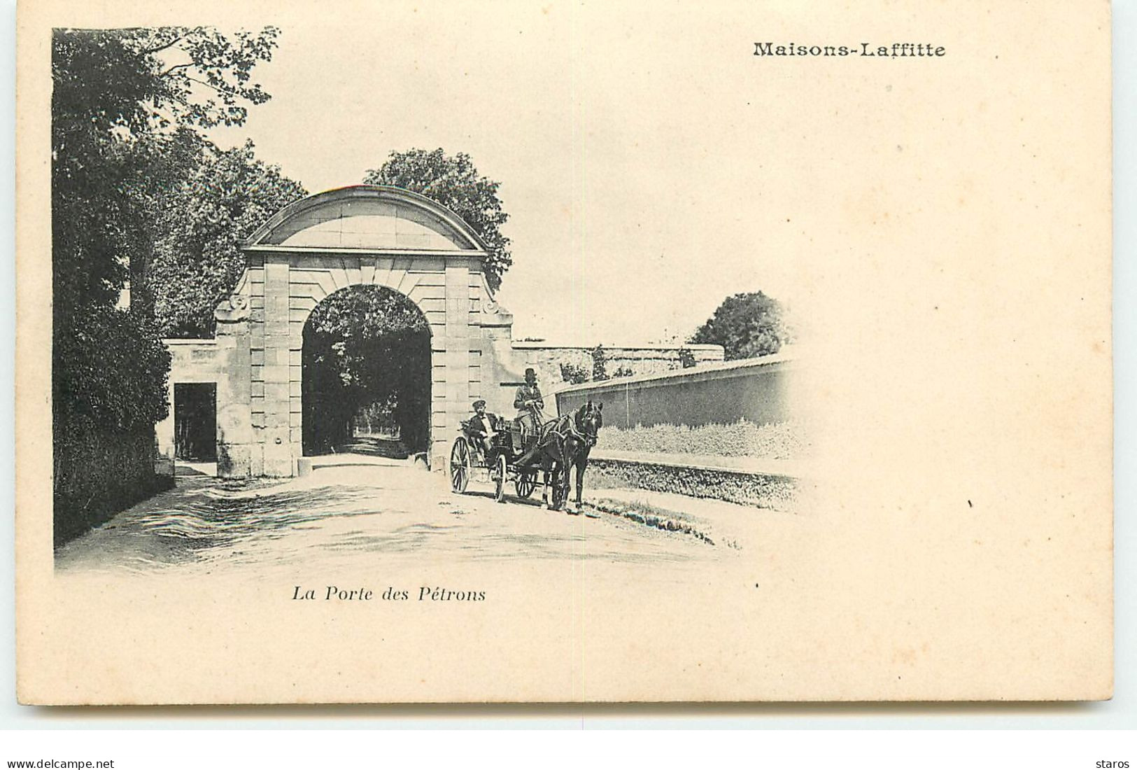 MAISONS-LAFFITTE - La Porte Des Pétrons - Maisons-Laffitte