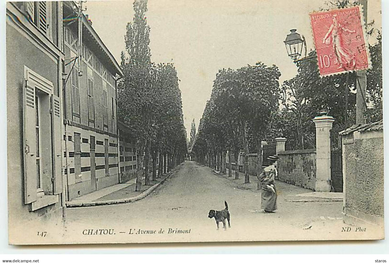 CHATOU - L'Avenue De Brimont - Chatou
