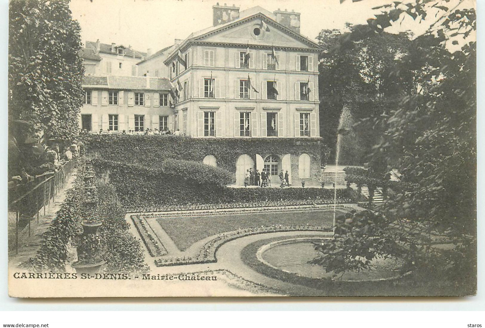 CARRIERES SAINT DENIS - Mairie - Château - Carrières-sur-Seine