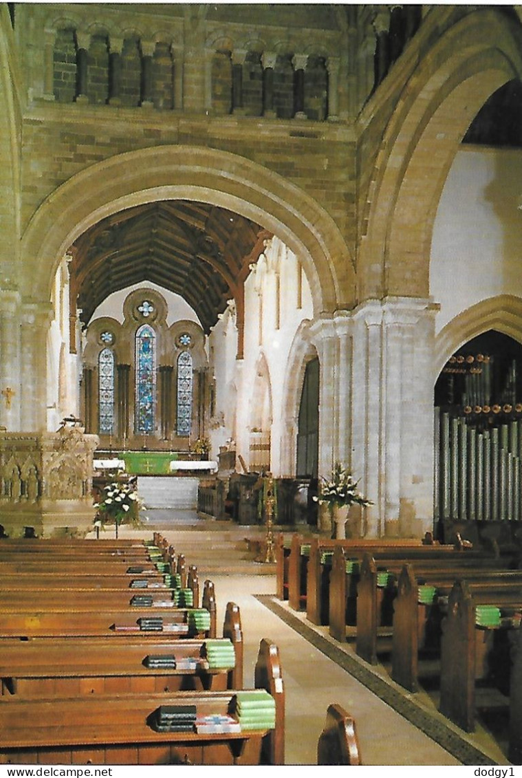 WIMBORNE MINSTER, WIMBORNE, DORSET, ENGLAND. UNUSED POSTCARD  Nd1 - Kerken En Kloosters