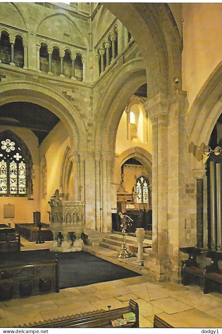 WIMBORNE MINSTER, WIMBORNE, DORSET, ENGLAND. UNUSED POSTCARD  Nd1 - Churches & Convents