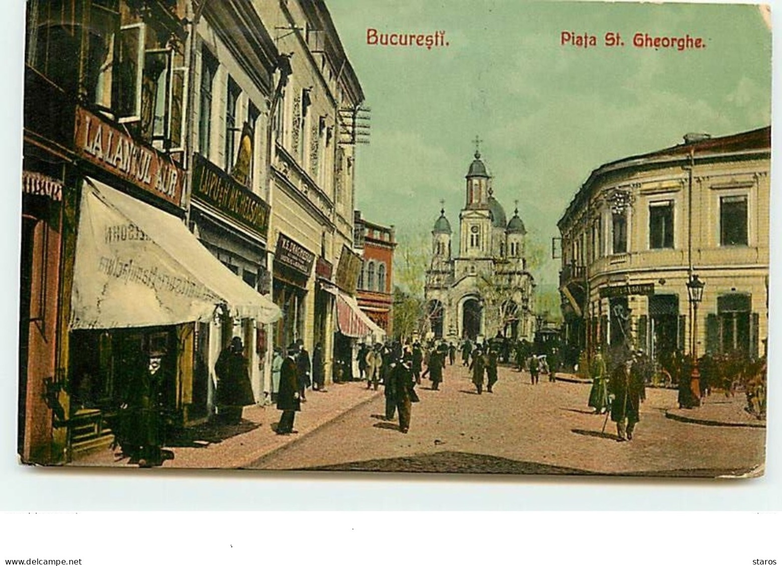 BUCURESTI - Piata St. Gheorghe - Romania