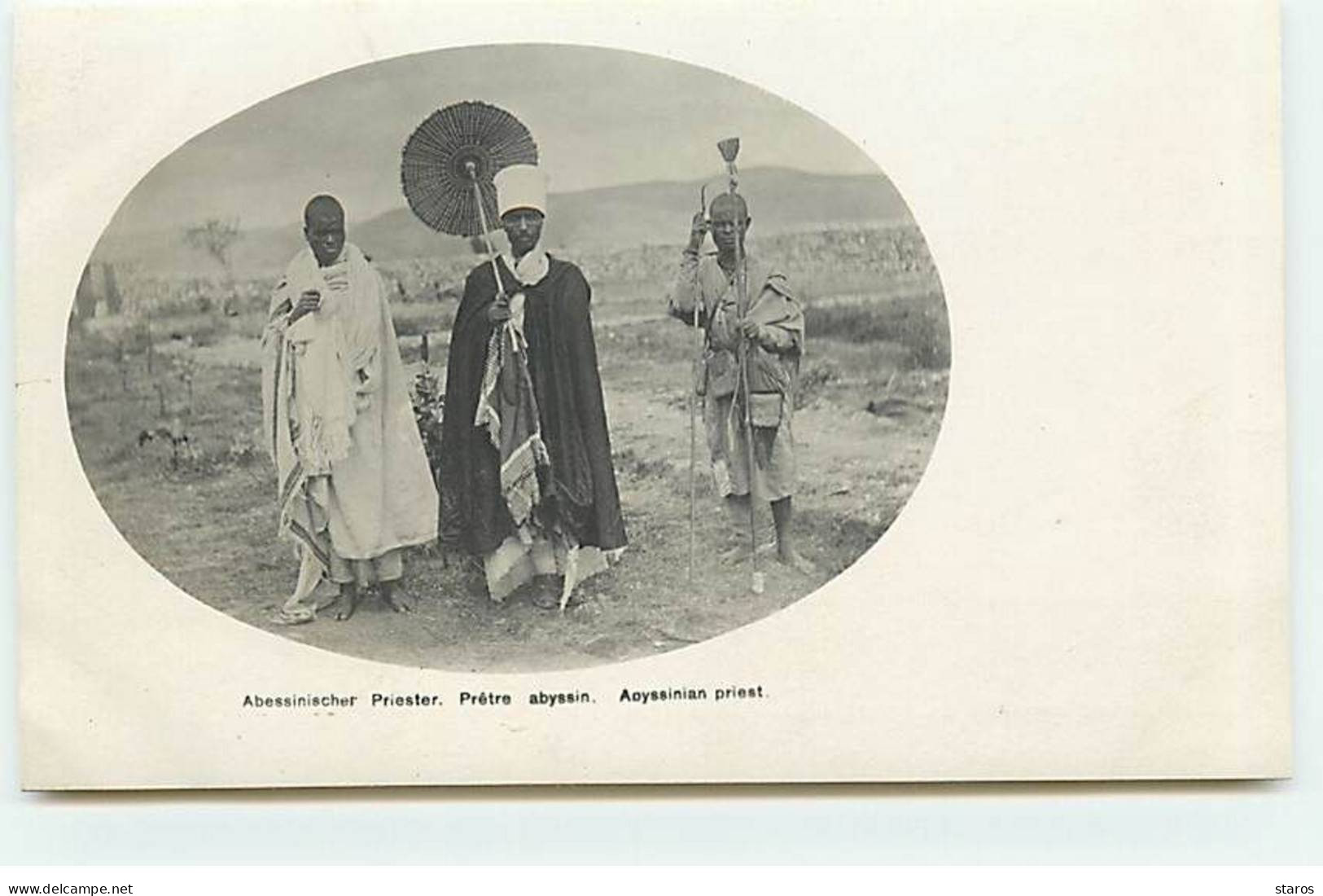 Ethiopie - Prêtre Abyssin - Abyssinian Priest - Ethiopia