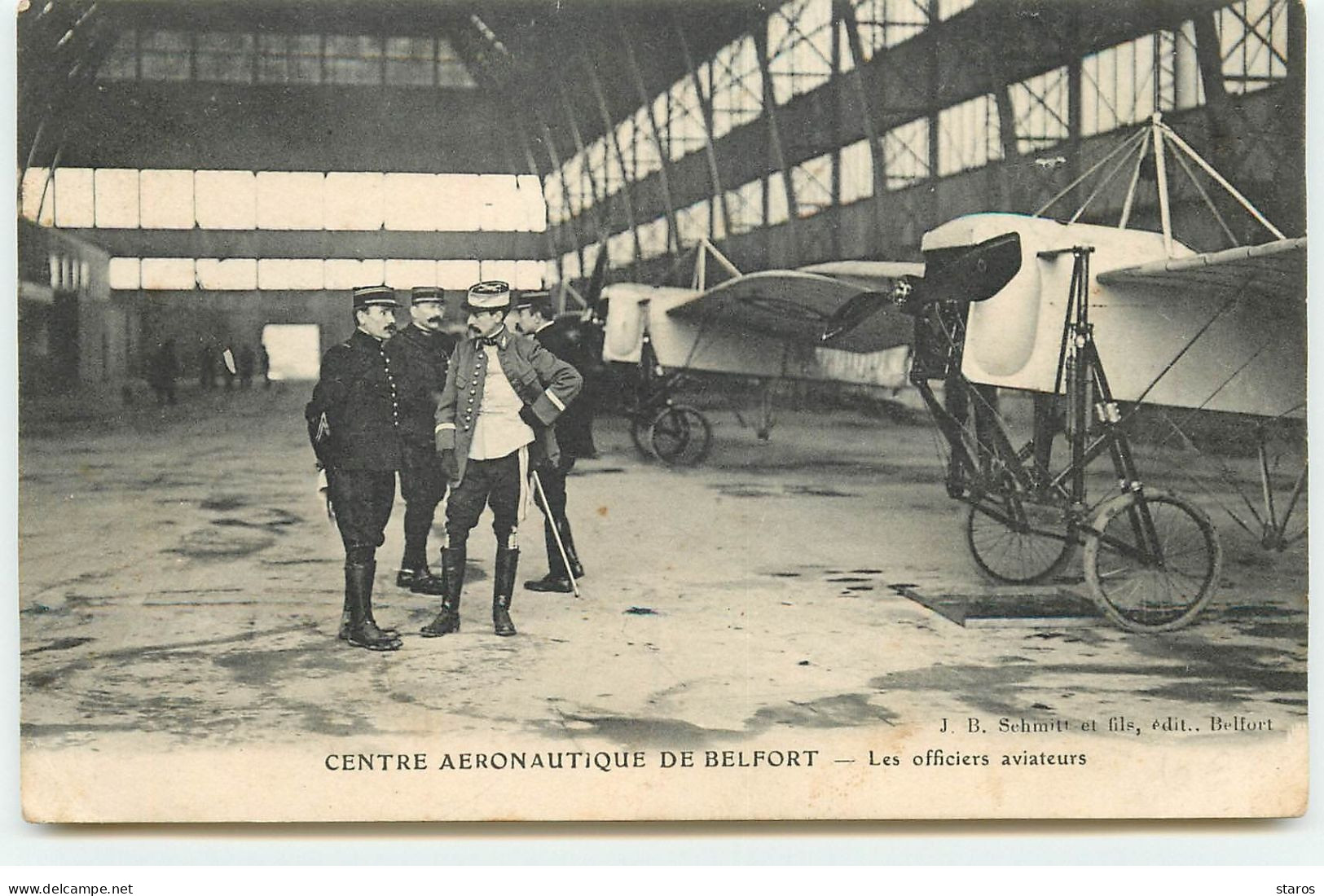 Centre Aéronautique De Belfort - Les Officiers Aviateurs - Aerodromes