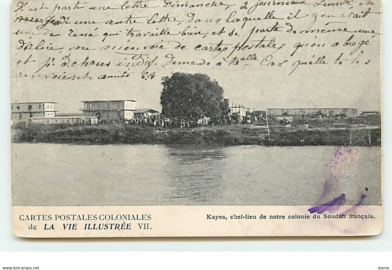 KAYES, Chef-lieu De Notre Colonie Du SOUDAN Français - Cartes Postales Coloniales De La Vie Illustrée VII - Soudan