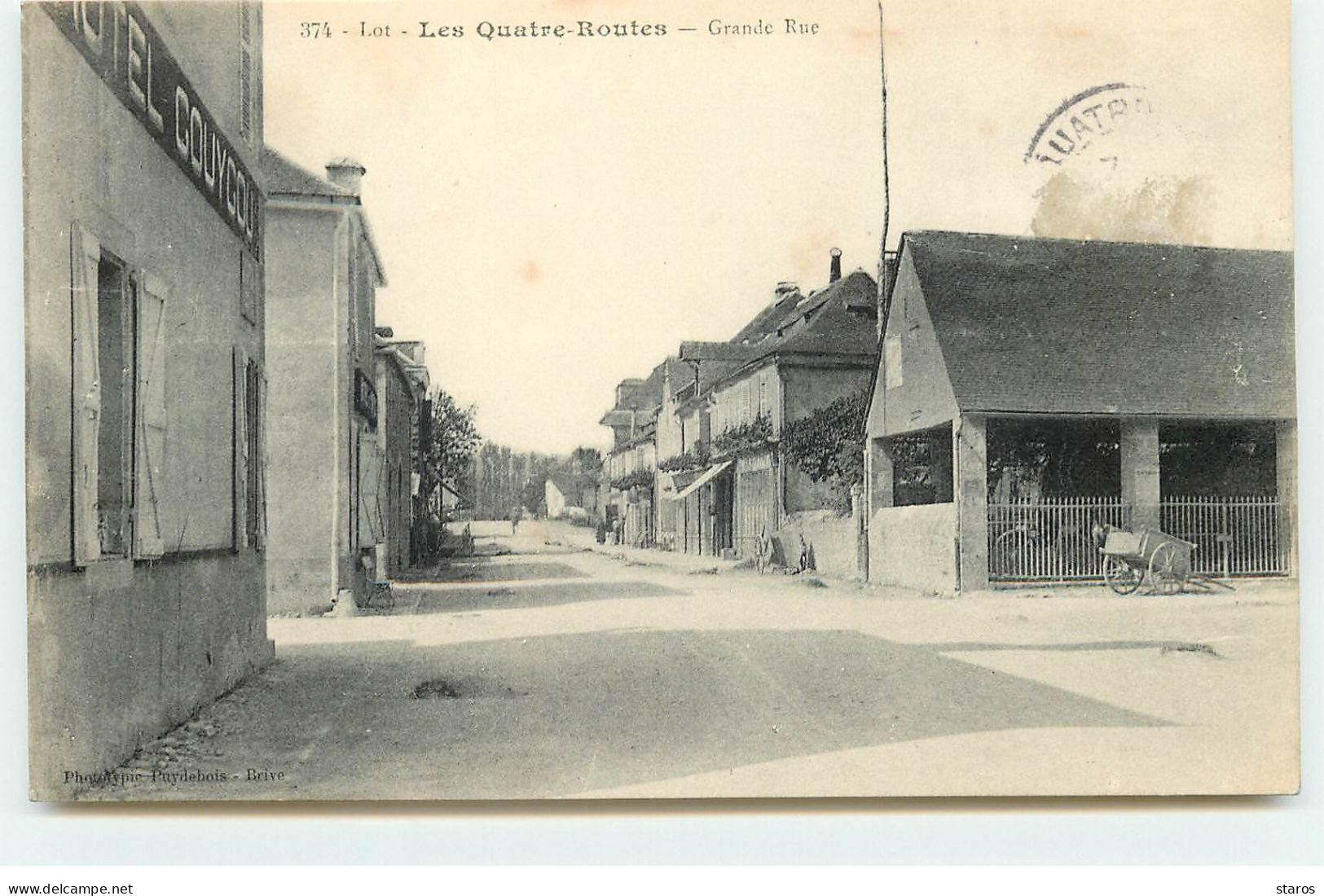 LES QUATRE-ROUTES - Grande Rue - Other & Unclassified