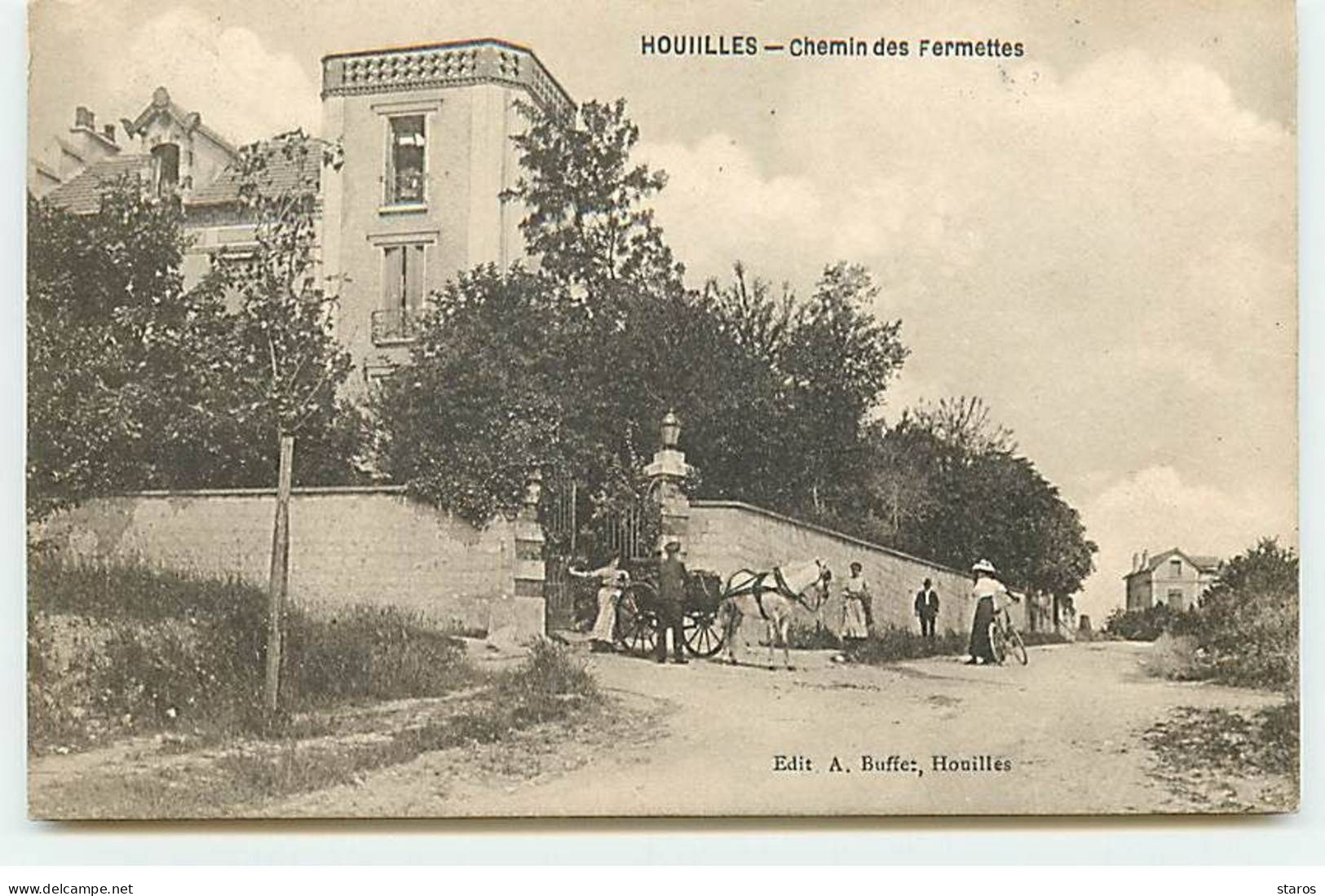 HOUILLES - Chemin Des Fermettes - Houilles