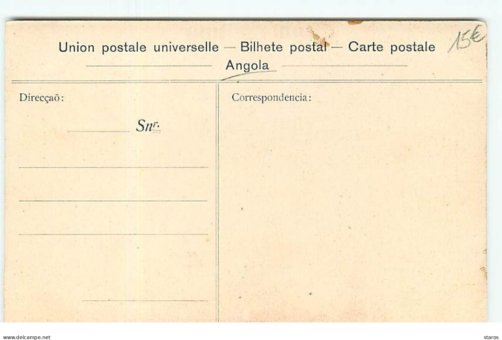 Angola - BENGUELLA - Angola