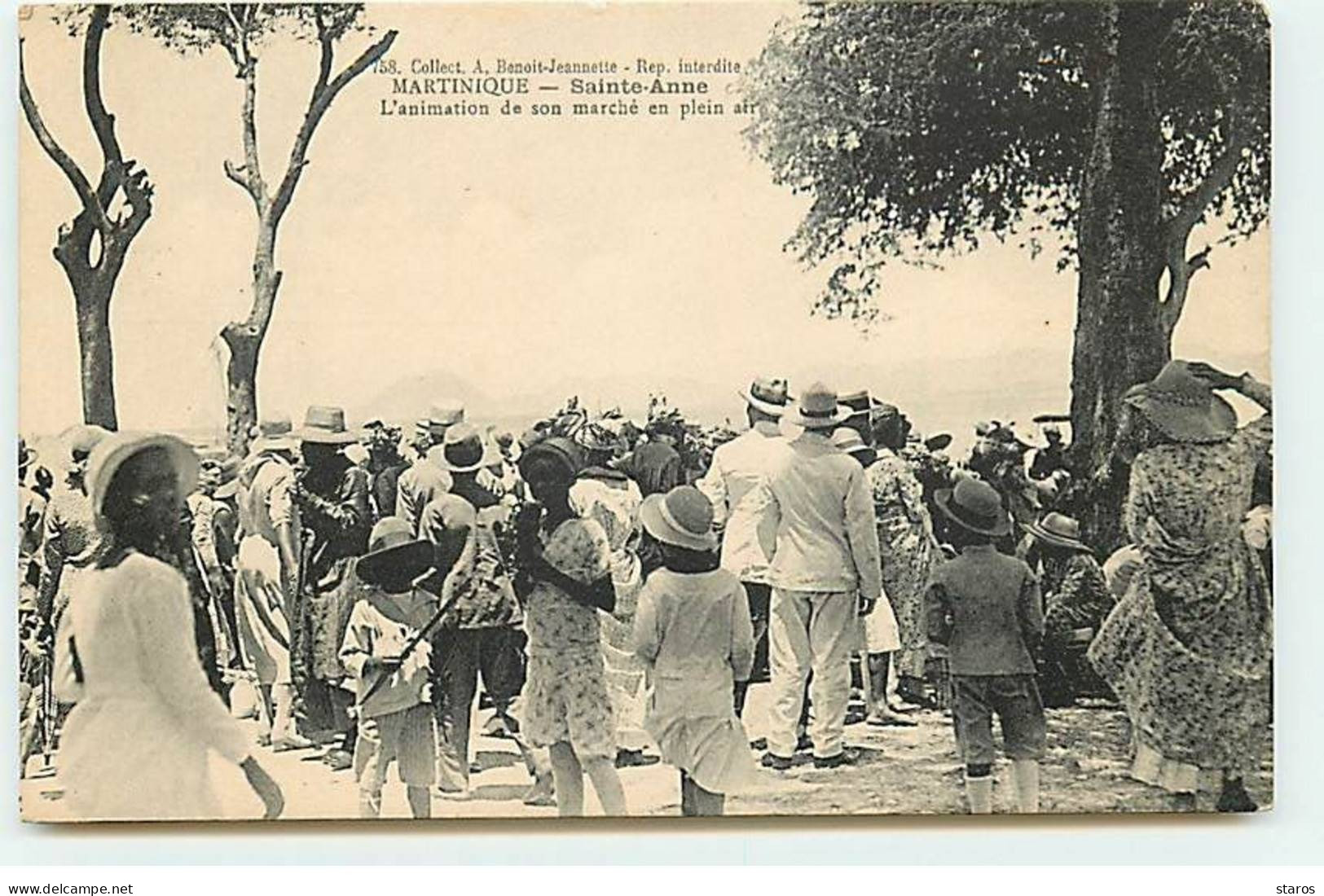 Martinique - SAINTE-ANNE - L'animation De Son Marché En Plein Air - Autres & Non Classés