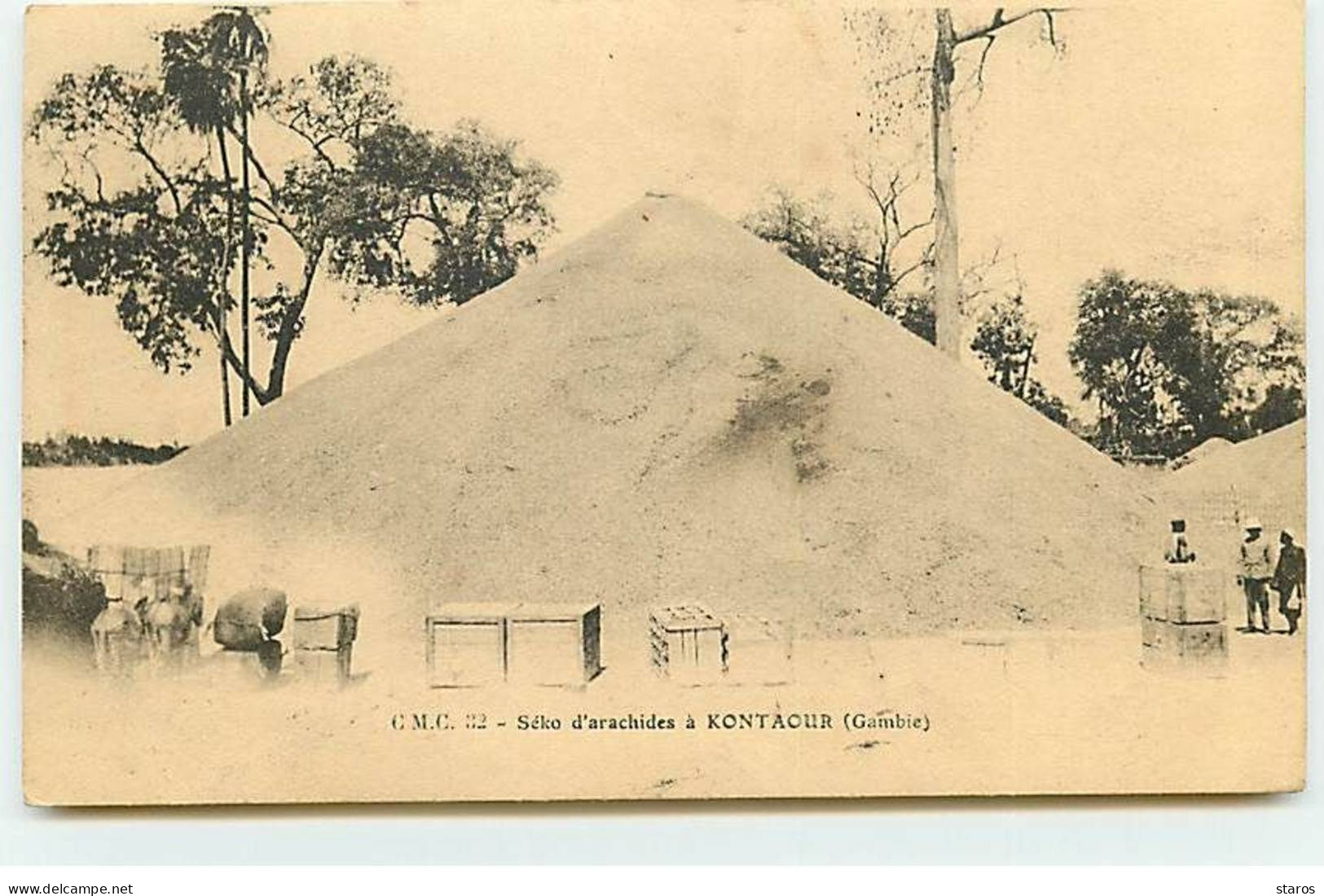 Gambie - Séko D'Arachides à KONTAOUR - C.M.C. 32 - Gambie