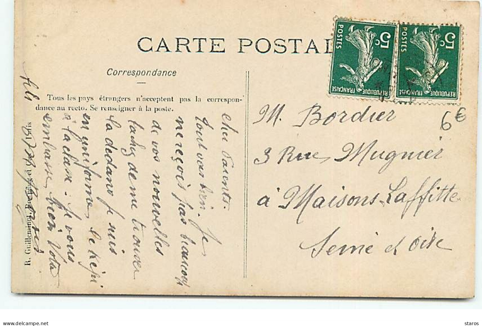 Carte Photo - Un Camp De Militaires - Regiments