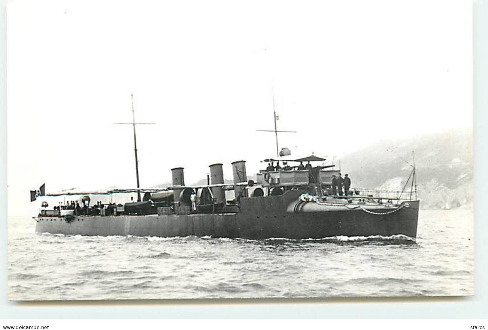 Carte Photo - Bateaux - Bateaux De Guerre Pontiere - Collezione Aldo Fraccaroli - Warships