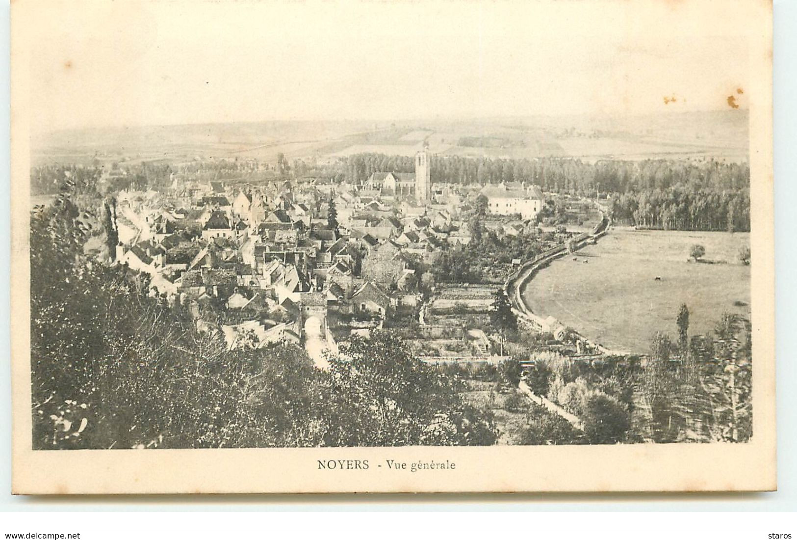 NOYERS - Vue Générale - Noyers Sur Serein