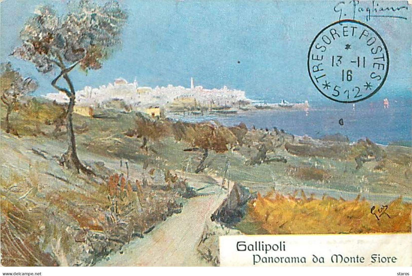 Italie - GALLIPOLI - G. Pagliano - Panorama Da Monte Fiore - Other & Unclassified