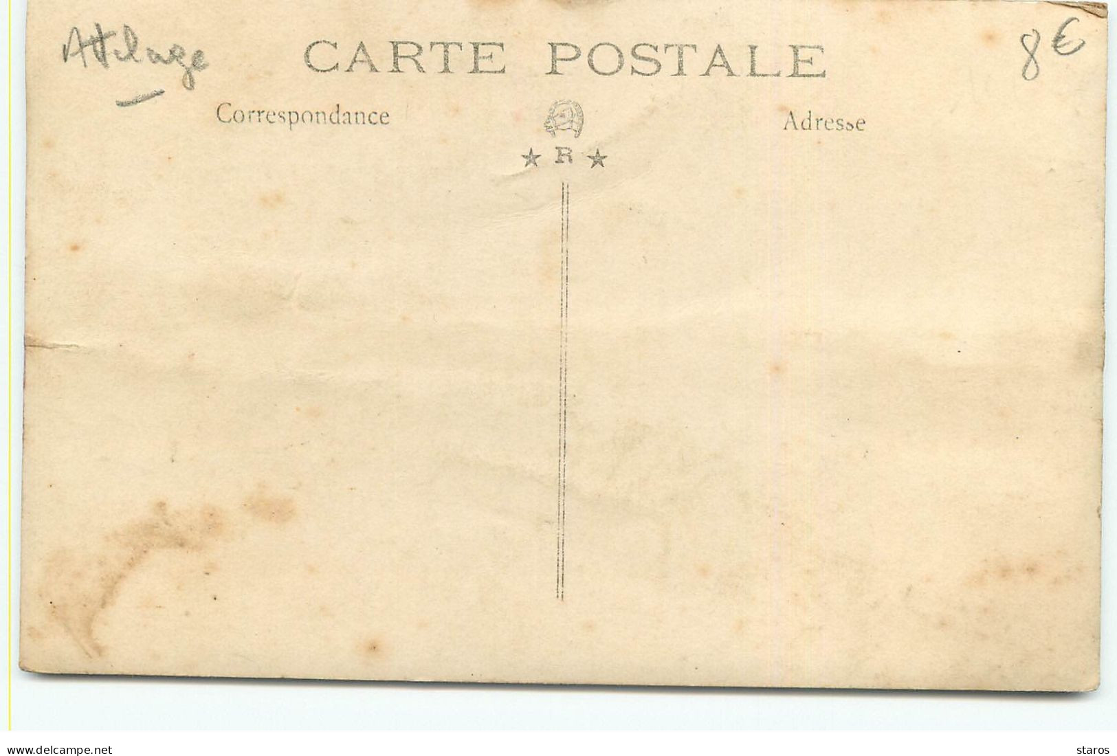 Carte Photo à Localiser - Un Enfant Dans Une Charette - A Identifier