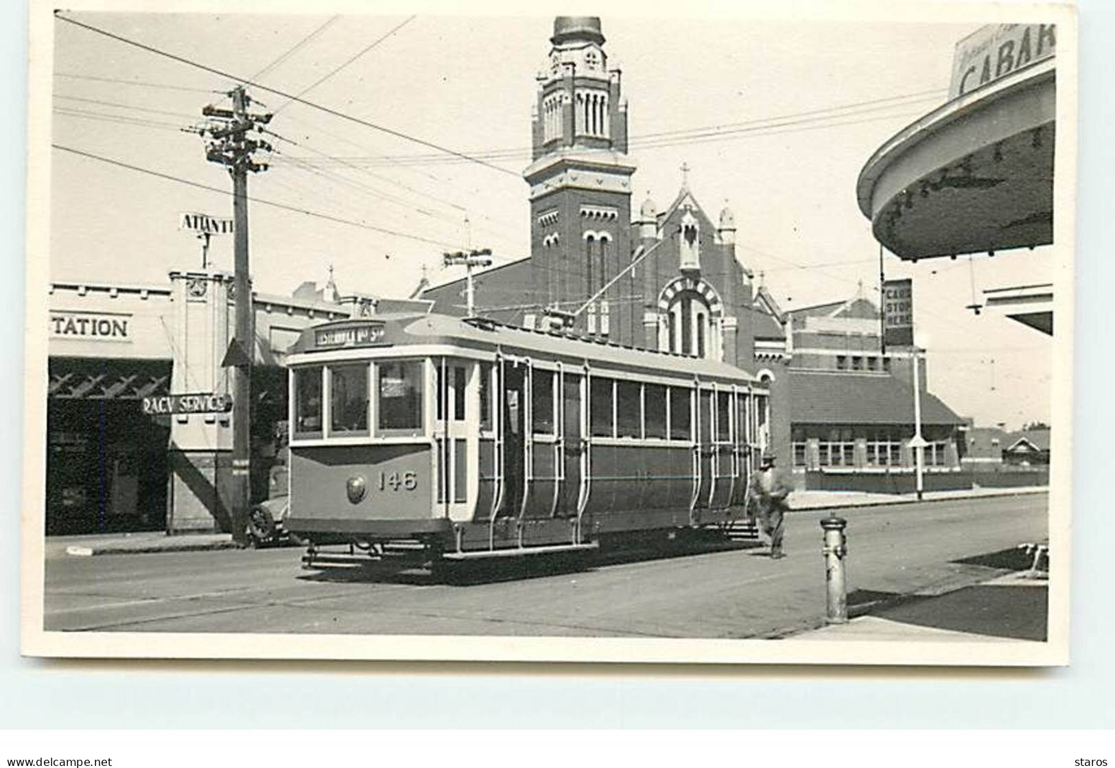 Australie - MELBOURNE - Tramway N°146 At Point Armond - L.M. Wood Photo - Melbourne