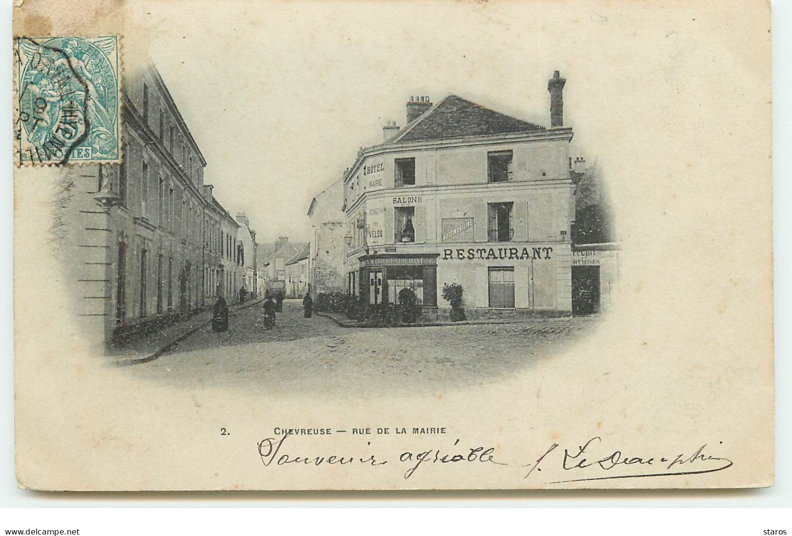 CHEVREUSE - Rue De La Mairie - Restaurant - Hôtel - Chevreuse