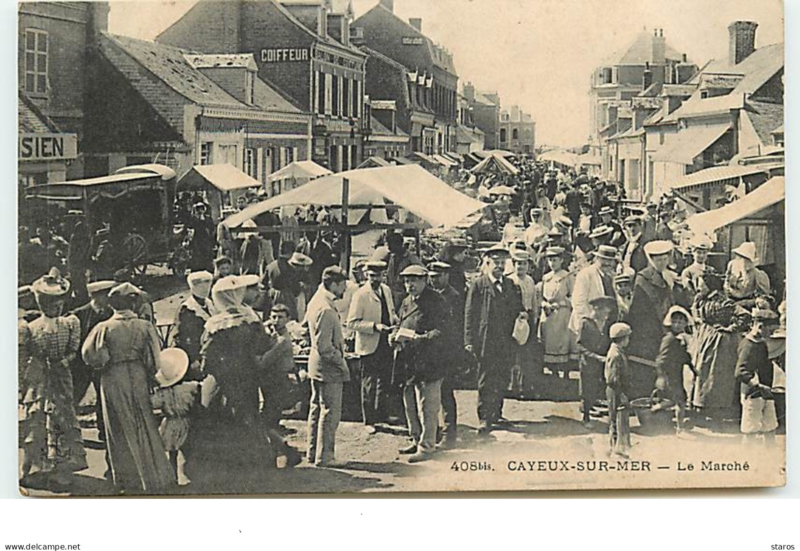 CAYEUX-SUR-MER - Le Marché - Cayeux Sur Mer