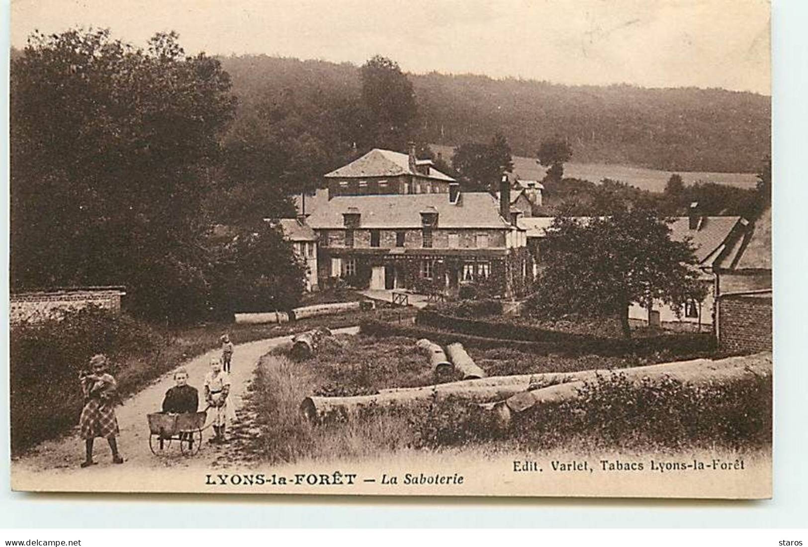 LYONS-LA-FORET - La Saboterie - Enfants - Lyons-la-Forêt