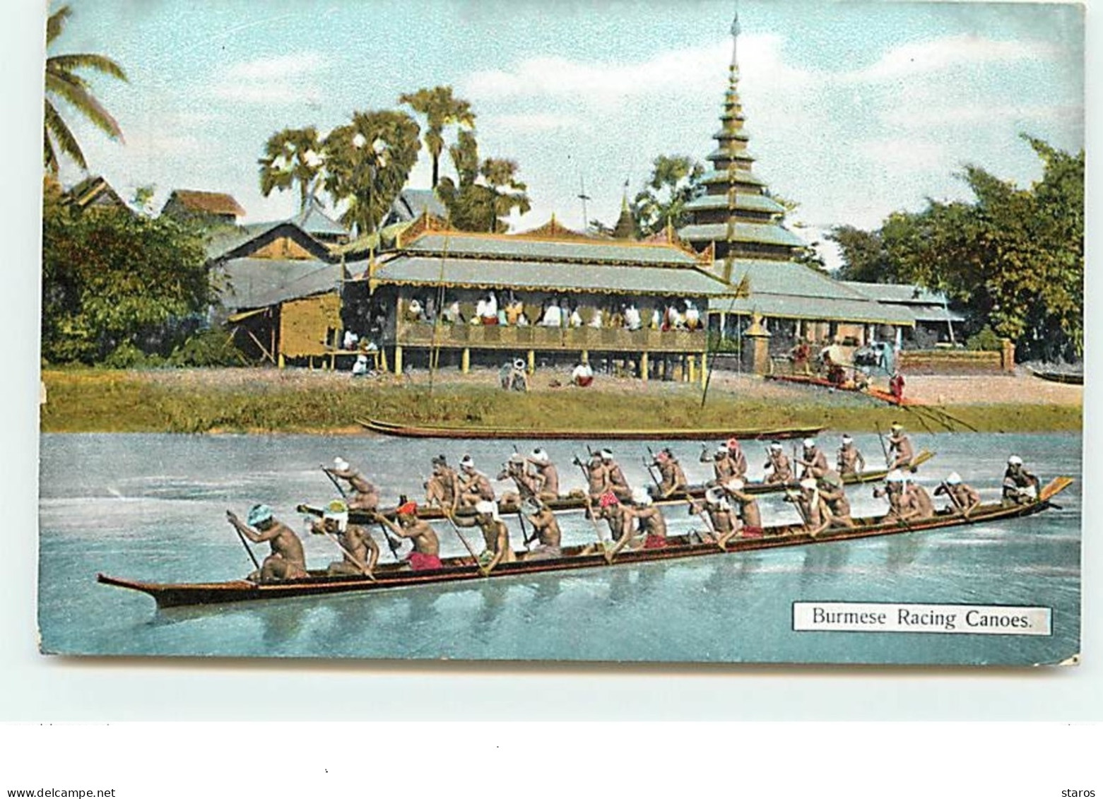 Burmese Racing Canoes - Myanmar (Burma)