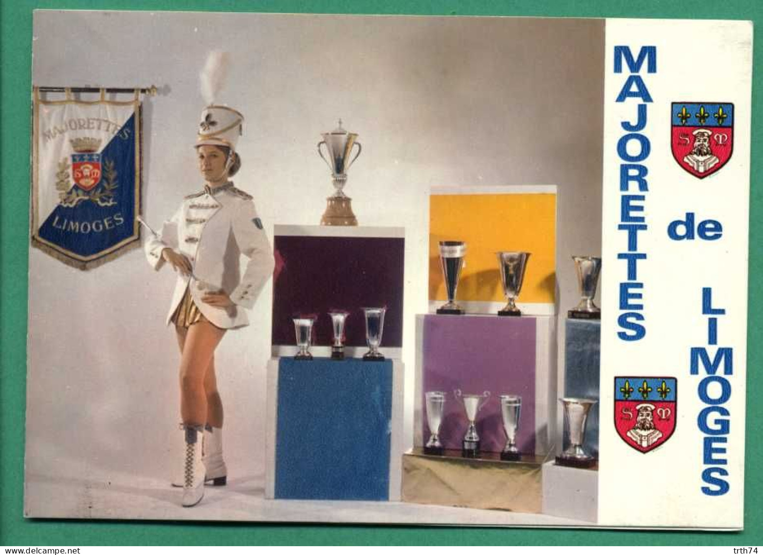 87 Limoges Majorettes De Limoges Une Partie De La Troupe - Champion Du Centre Ouest En 1970 - Limoges