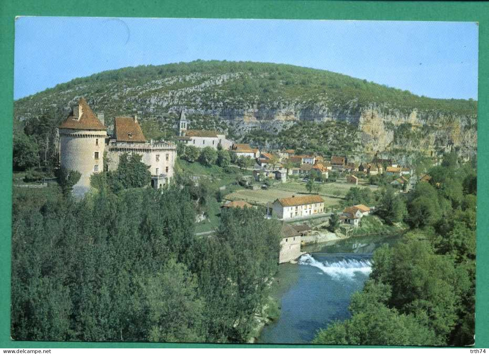 46 Cabrerets Vue Générale Du Château - Andere & Zonder Classificatie