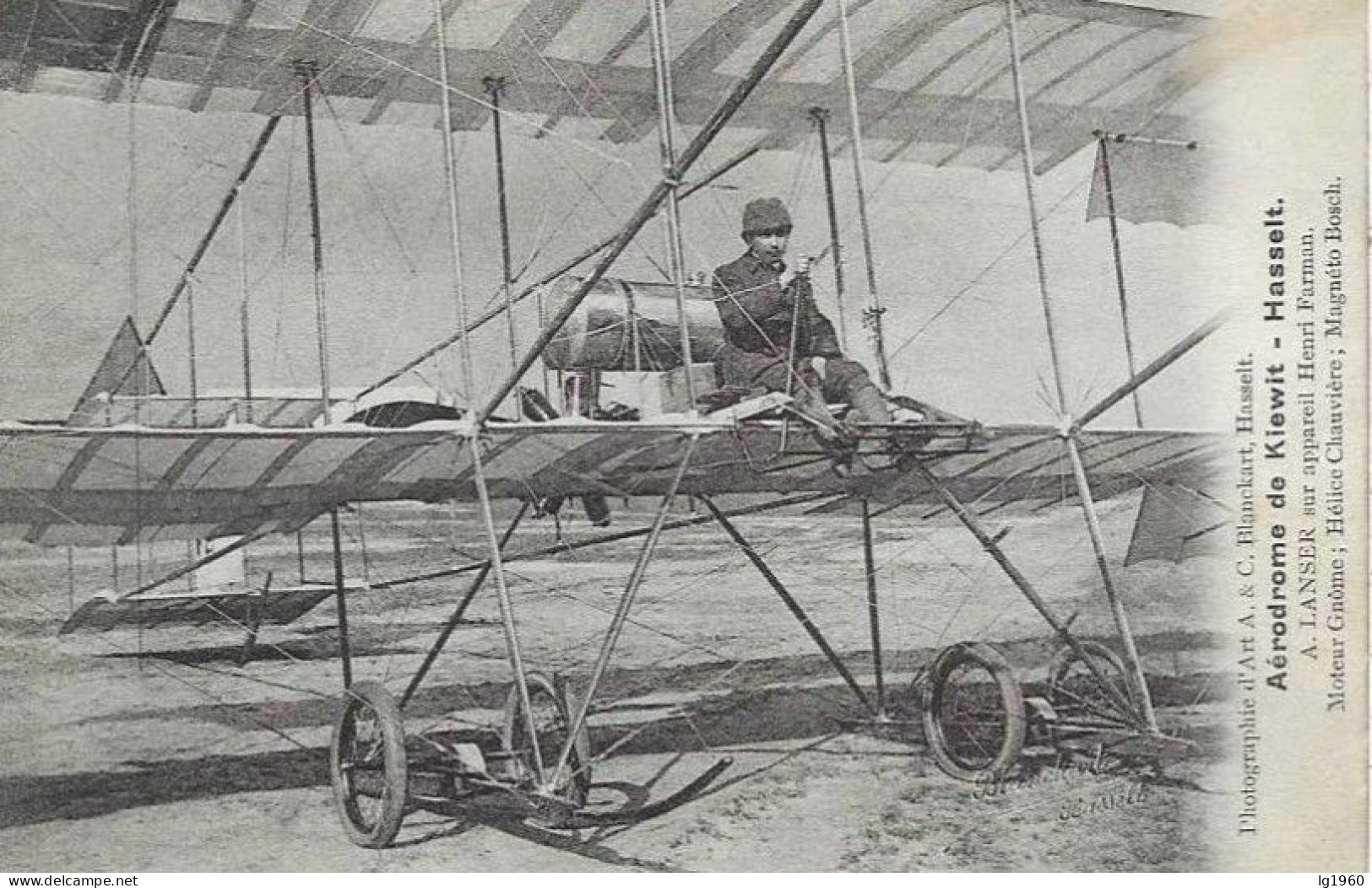 RD - Aerodrome De Kiewit  - A. Lanser - 1910 - Hasselt