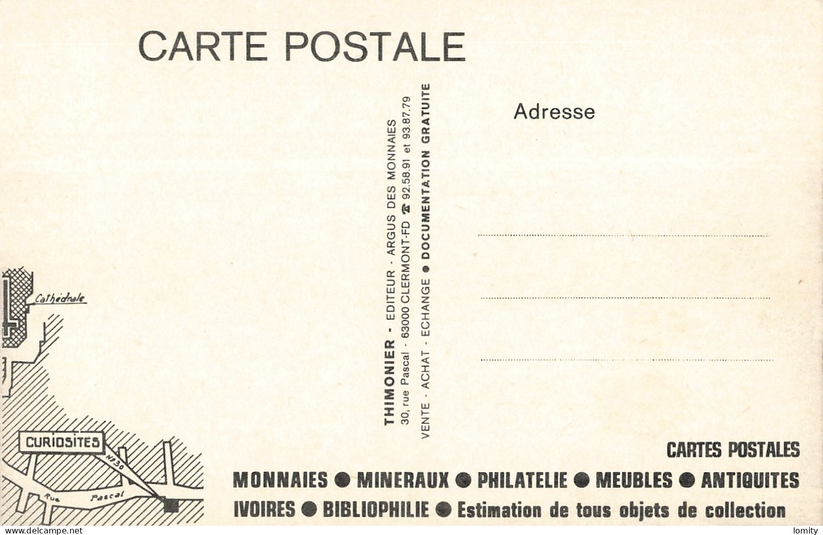 42 Saint Just En Chevalet 1ere Bourse Numismatique Créée En France En 1969 Retirage Par Thimonier - Other & Unclassified