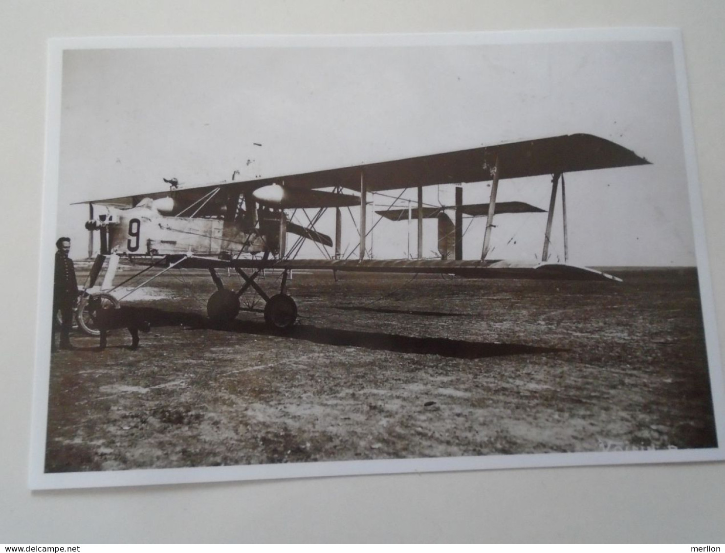 D203270    Aviation - Avions - Avion -  Military Aircraft  -Postcard Sized  Modern Printed Photo  15 X10 - 1914-1918: 1st War